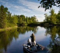 Fishing in Whiteshell Provincial Park